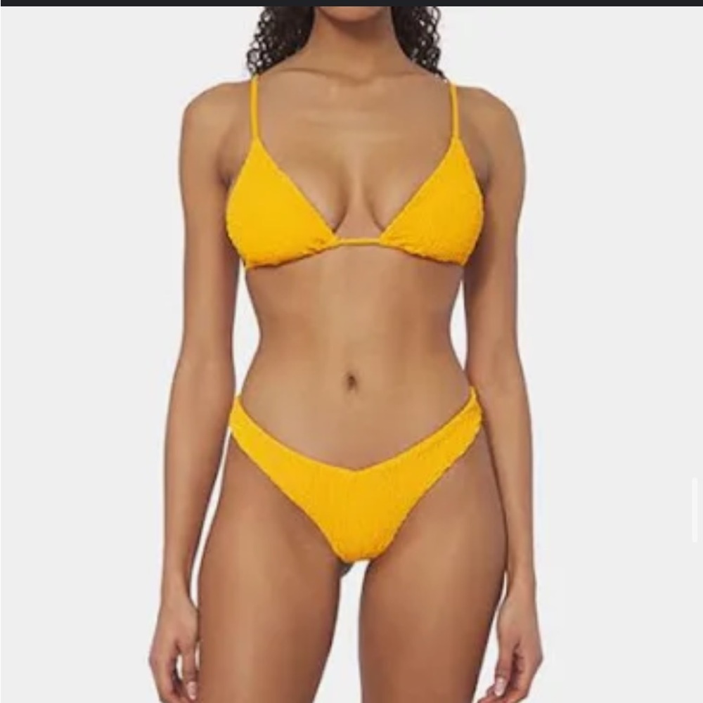 Weworewhat Delilah Smocking Bikini View 2